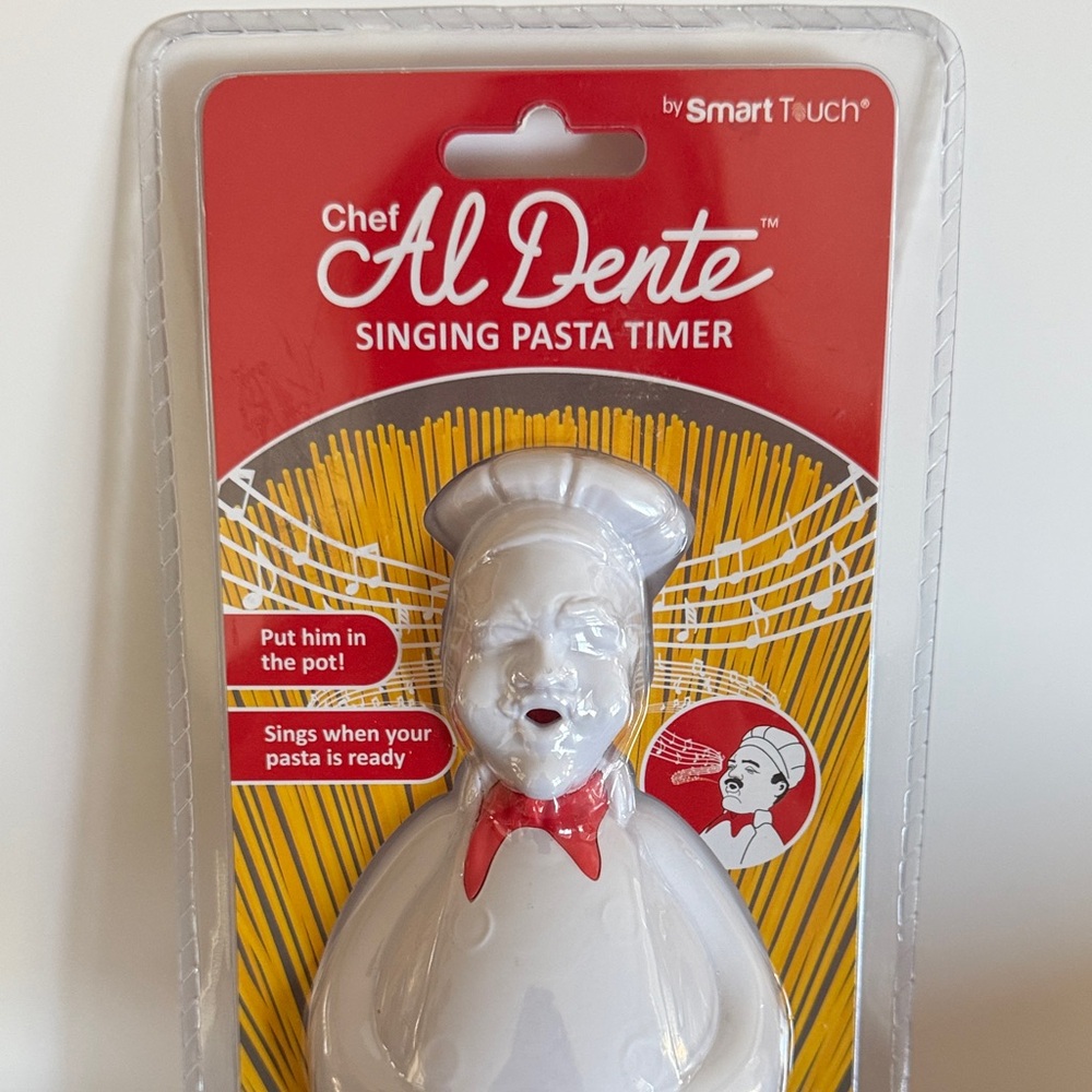 Chef Al Dente Singing Pasta Timer - NEW IN BOX - Picture 3 of 3